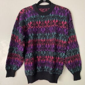 Hand Knit Wool Sweater